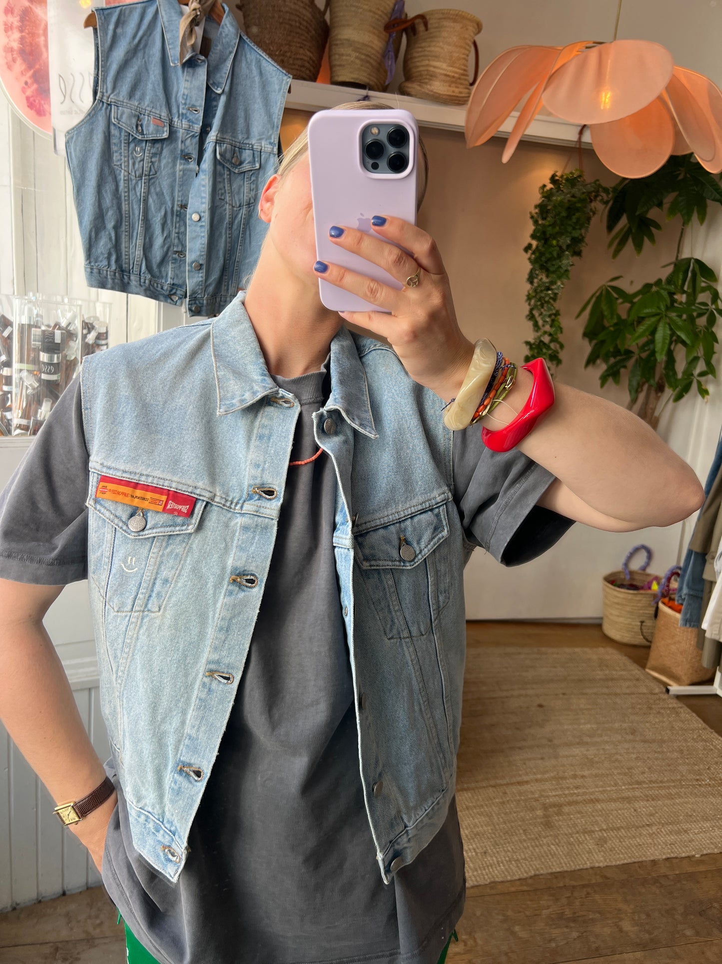 Vintage spijker gilet