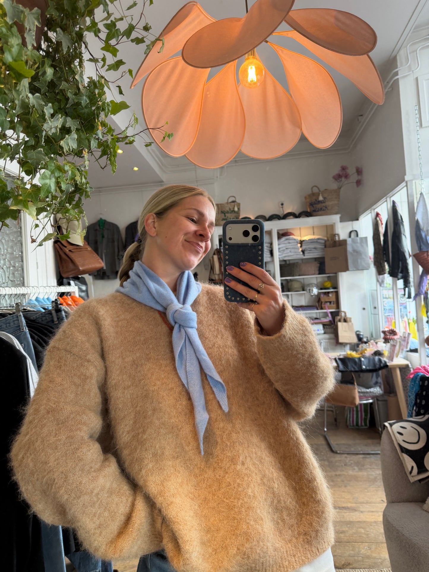 100% wollen mini scarf