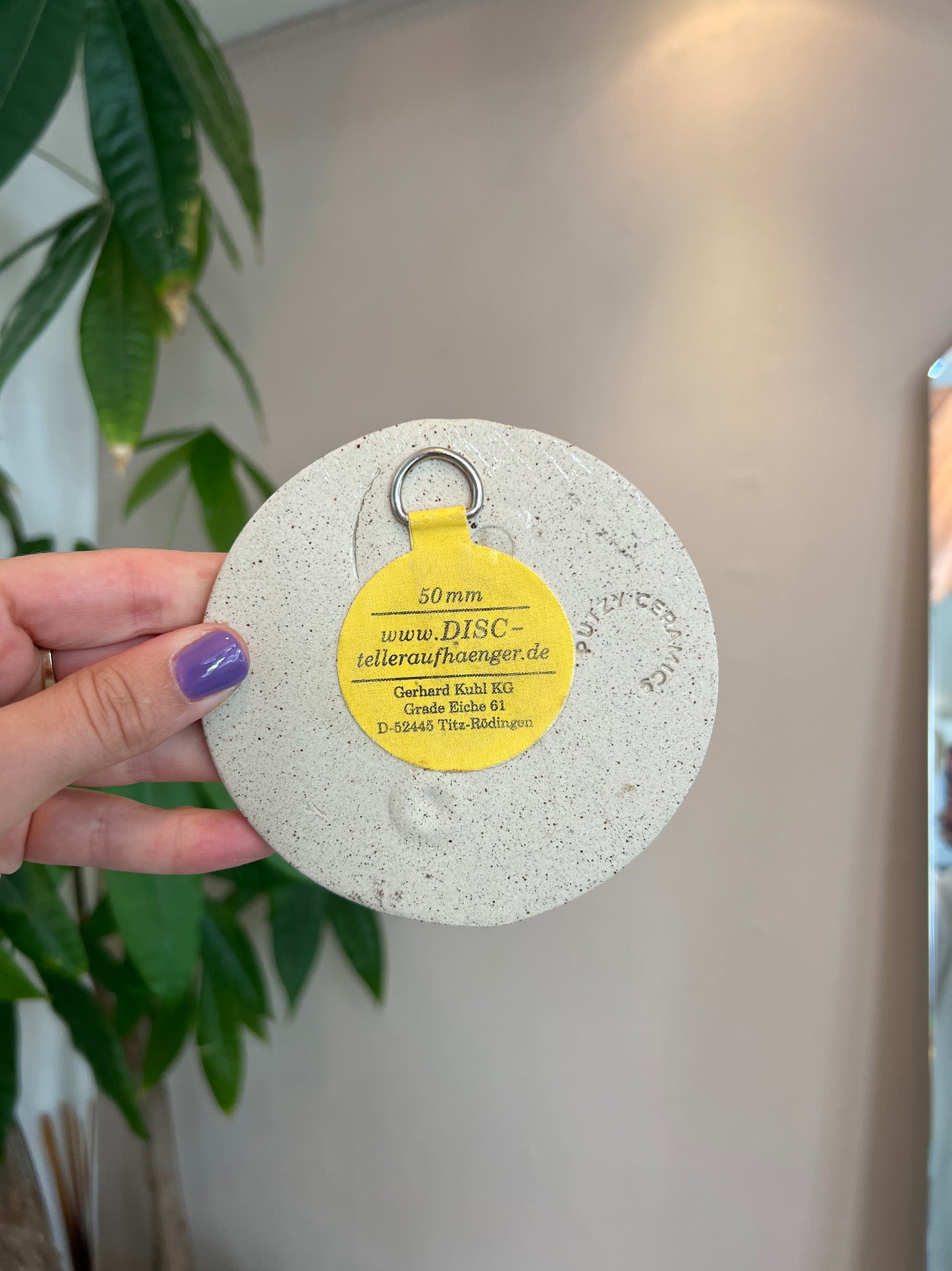 Yin yang keramiek waxinelicht houder