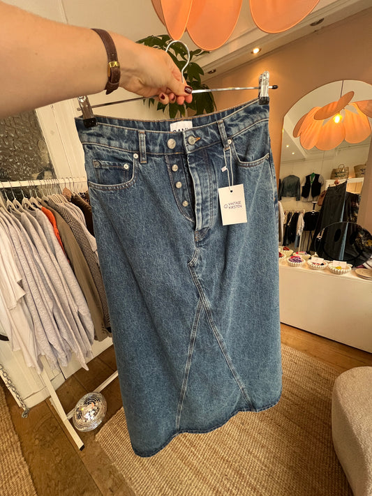 Ganni rok denim