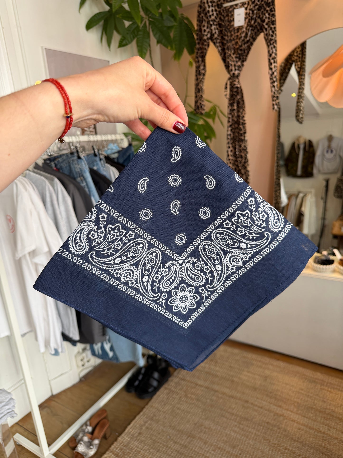 Katoenen zakdoek sjaal