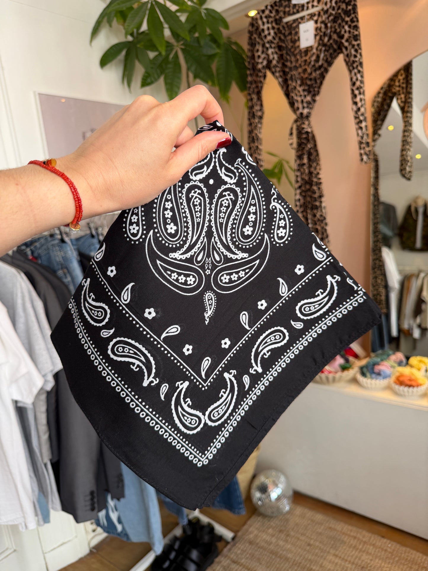 Katoenen zakdoek sjaal