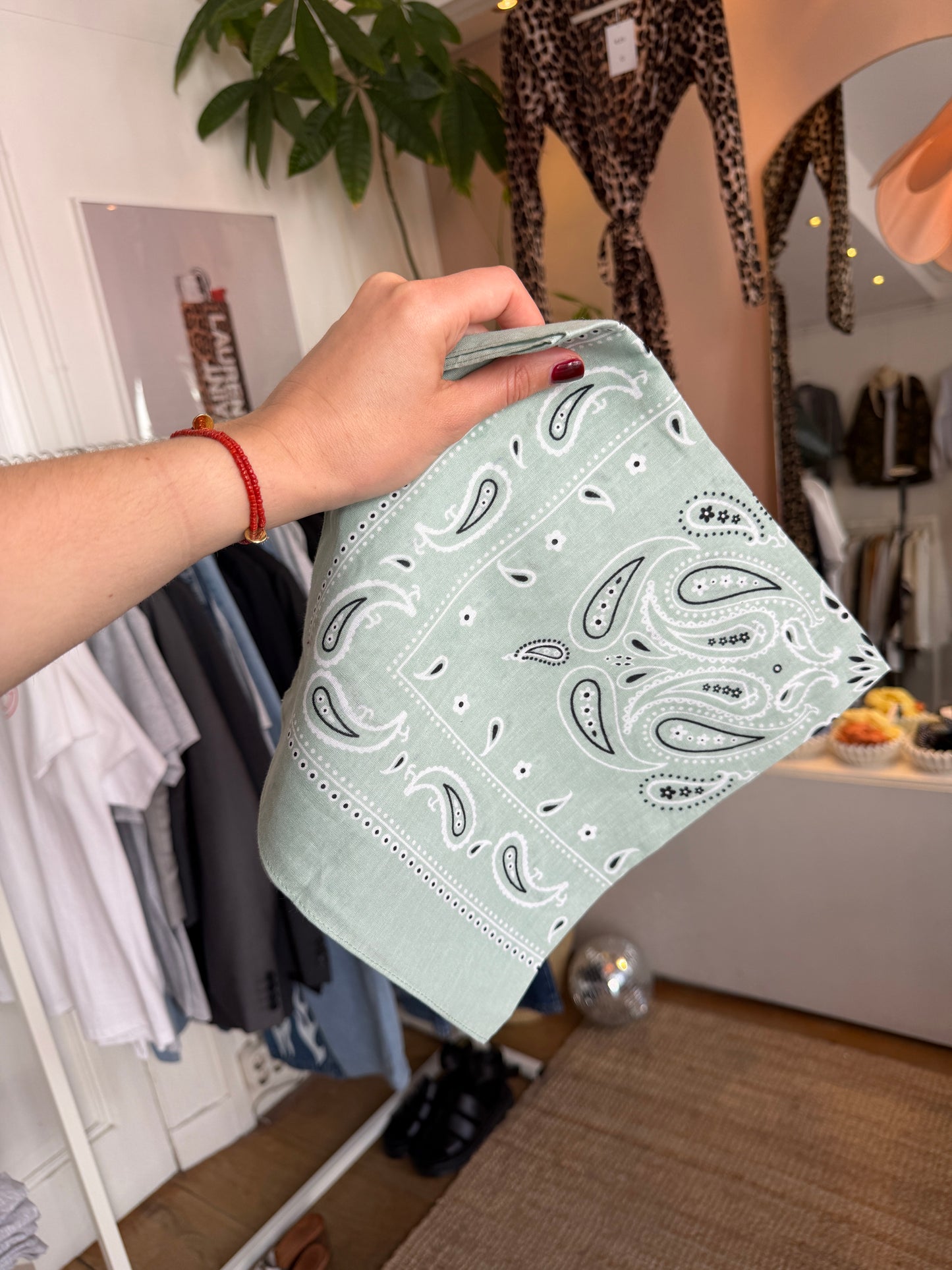 Katoenen zakdoek sjaal