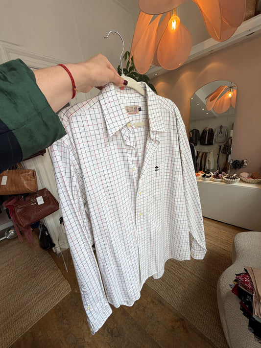River woods oversized blouse