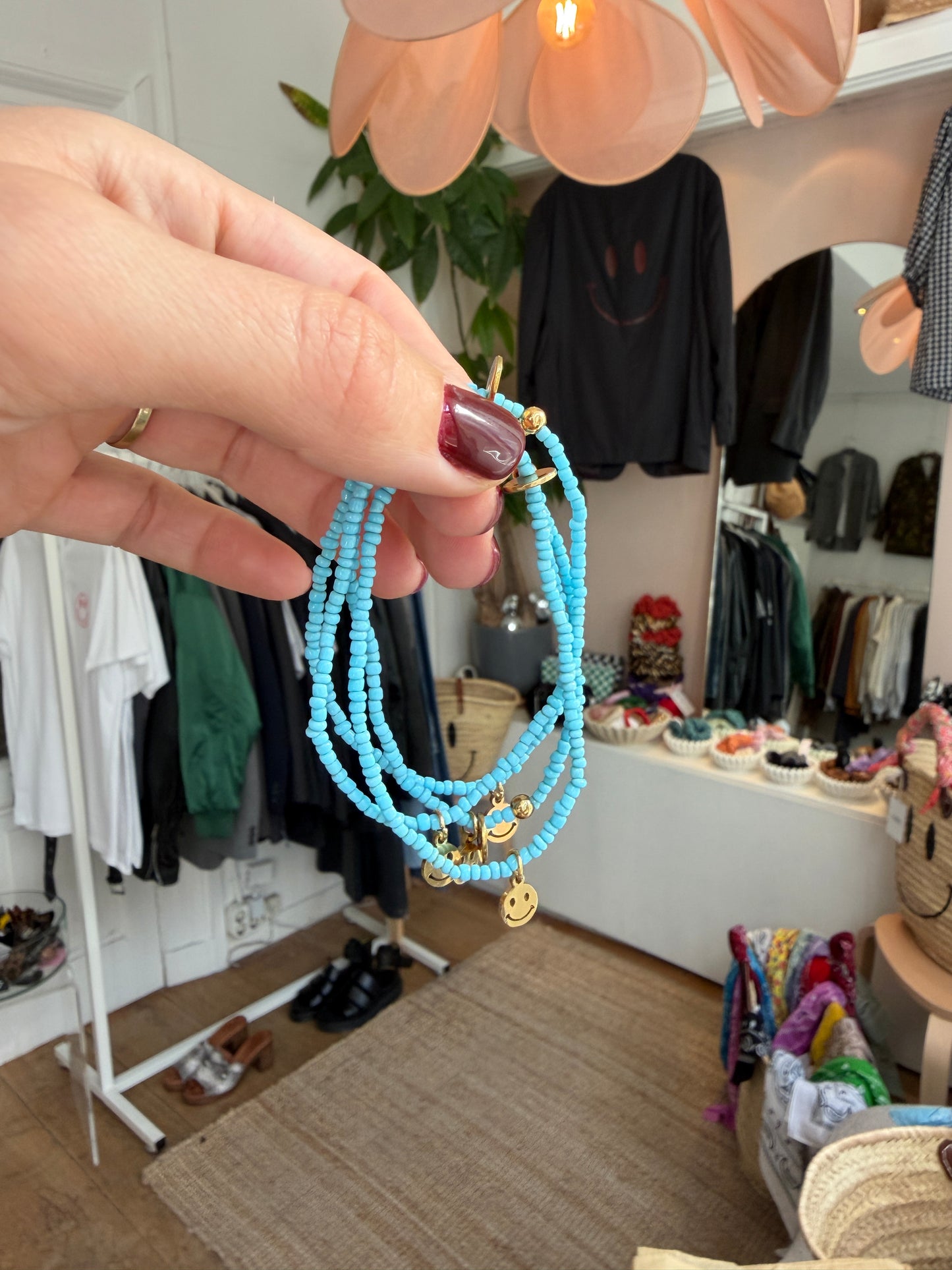 Turquoise glas armbandjes ◡̈