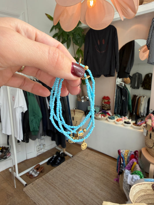 Turquoise glas armbandjes ◡̈