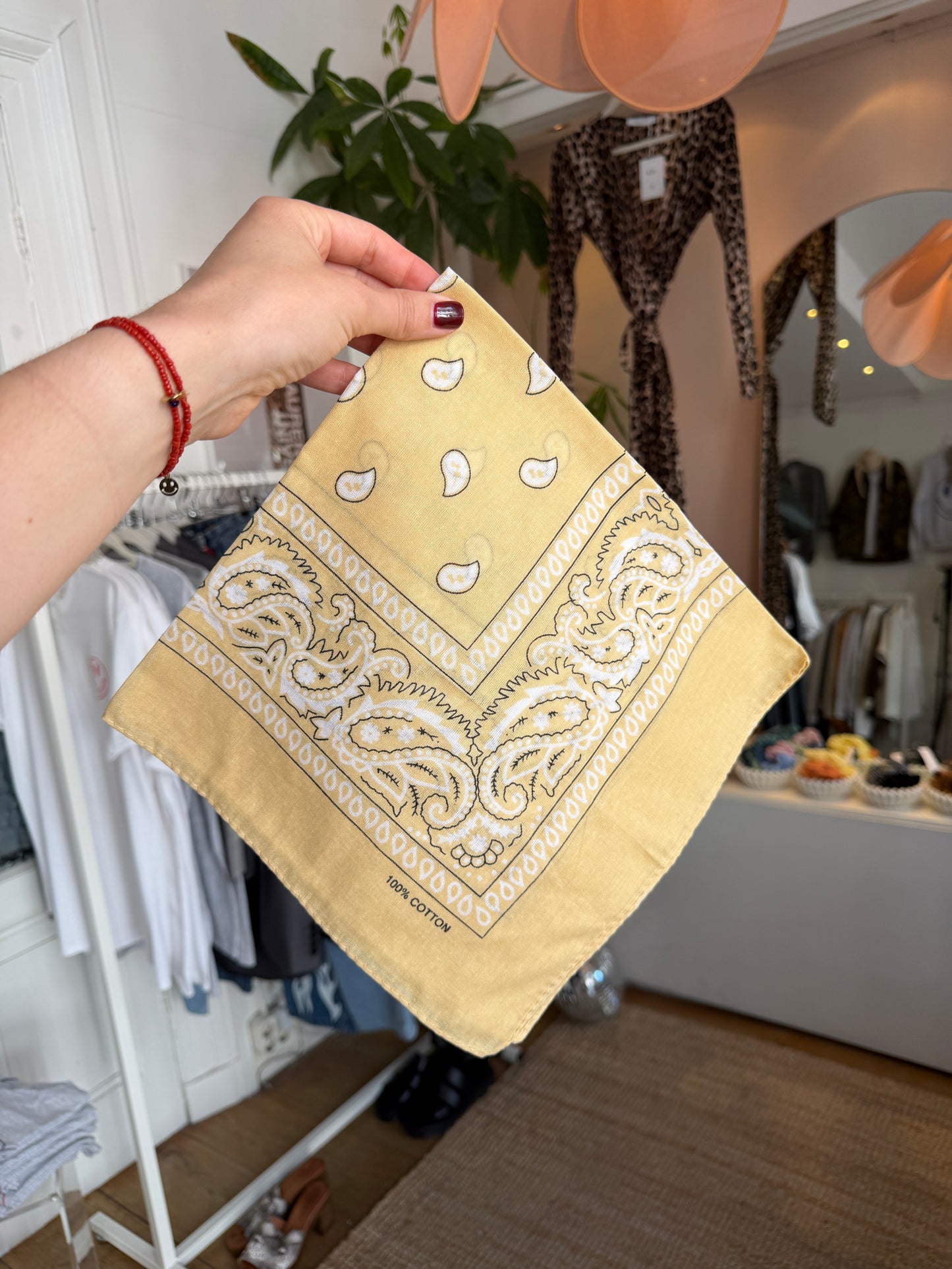 Katoenen zakdoek sjaal